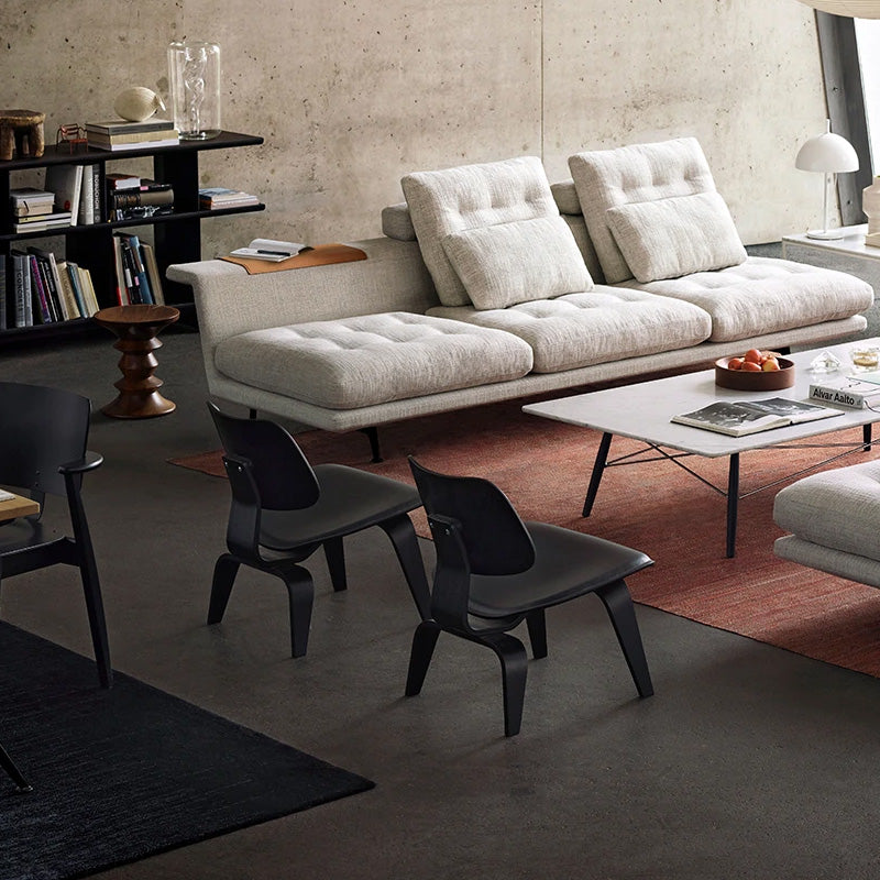 Poltrona Eames Plywood negra